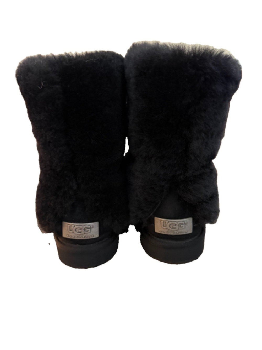 UGG Australia Patten Suede Sheepskin Winter Boots Womens Size 7